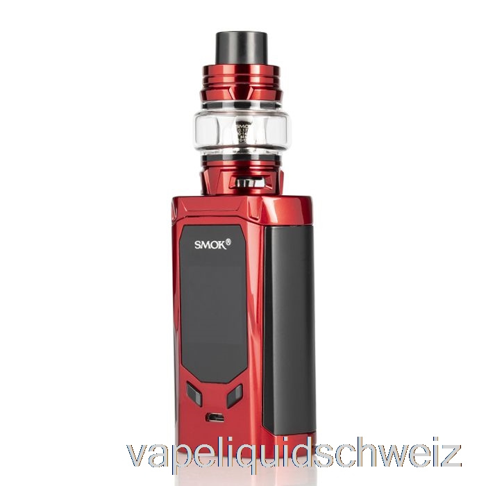 Smok R-Kiss 200 W & TFV8 Baby V2 Starter Kit Red Vape Liquid E-Liquid Schweiz
